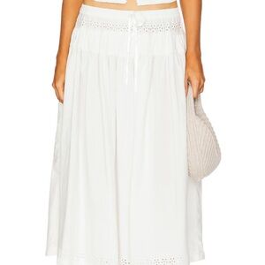 REVOLVE Gisabelle skirt in Clean Ivory
Free People